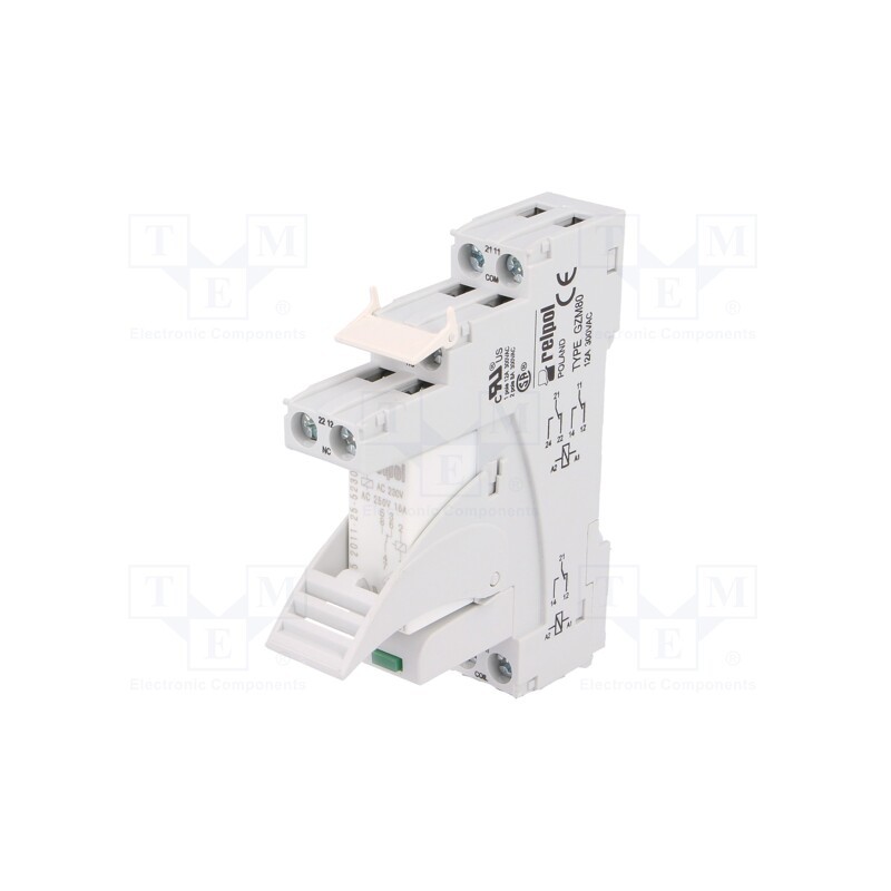 1 set x RELPOL - PI85-230AC-M93G-MS-2011 - Relay: interface, SPDT, Ucoil: 230VAC, 16A, 16A/250VAC, 16A/24VDC