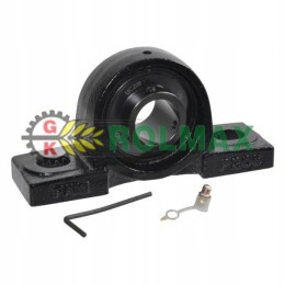 Bearing with vertical housing complete ina fag ucp213