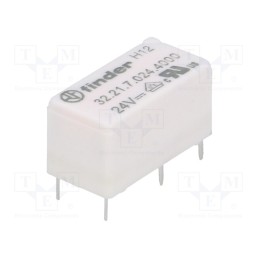 1 pcs x FINDER - 32.21.7.024.4000 - Relay: electromagnetic, SPDT, Ucoil: 24VDC, Icontacts max: 15A