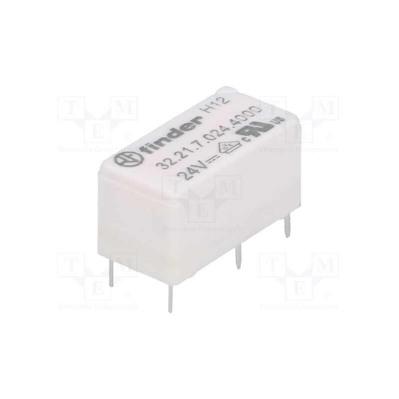 1 pcs x FINDER - 32.21.7.024.4000 - Relay: electromagnetic, SPDT, Ucoil: 24VDC, Icontacts max: 15A