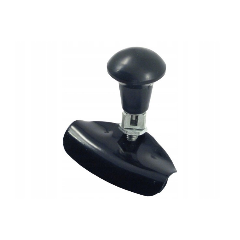 Laman steering wheel knob, black, truck bus fv