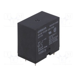 1 pcs x OMRON OCB - G4W-1112P-US-TV8 24VDC - Relay: electromagnetic, SPST-NO, Ucoil: 24VDC, Icontacts max: 15A