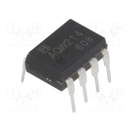 1 pcs x PANASONIC - AQW214 - Relay: solid state, Icntrl max: 3mA, 100mA, max.400VAC, max.400VDC