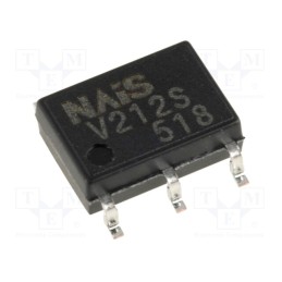 1 pcs x PANASONIC - AQV212SJ - Relay: solid state, Icntrl max: 3mA, 500mA, max.60VAC, max.60VDC