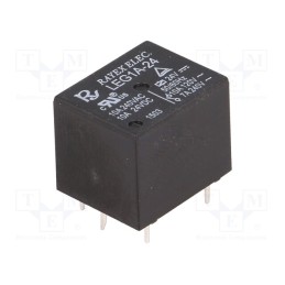 1 pcs x Recoy/RAYEX ELECTRONICS - LEG1A-24 - Relay: electromagnetic, SPST-NO, Ucoil: 24VDC, Icontacts max: 10A