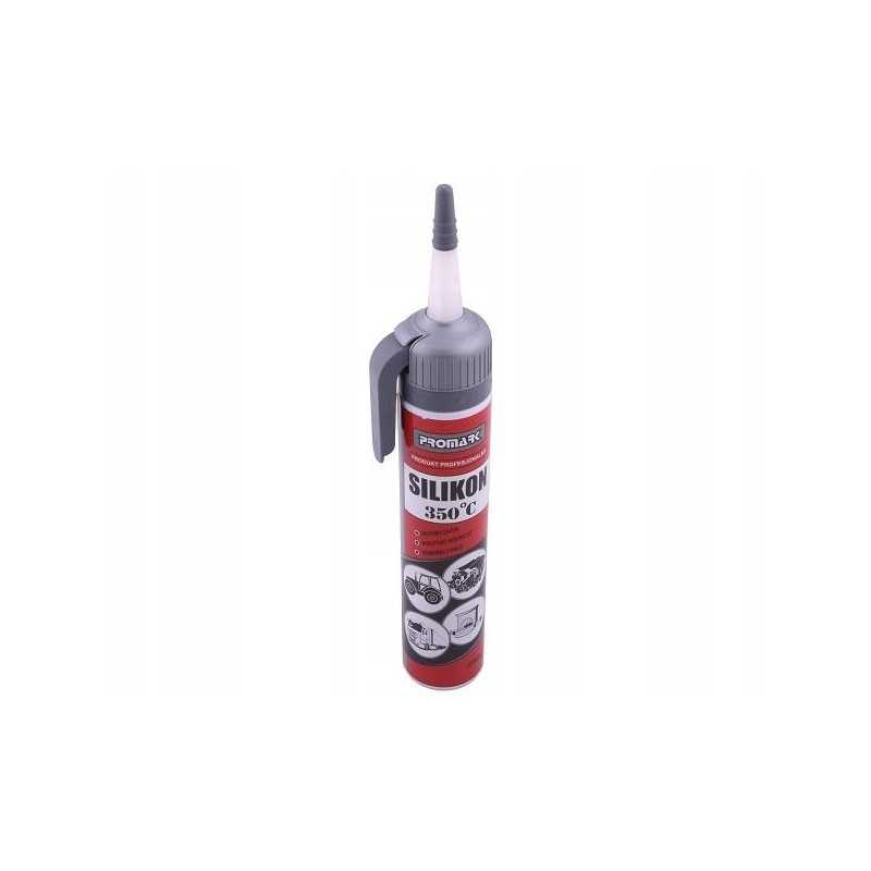 Sealing and adhesive silicone 350 c, 220 g, red