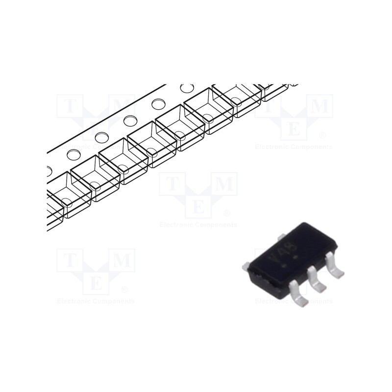 5 pcs x ONSEMI - MC74VHC1G32DTT1G - IC: digital, OR, Ch: 1, IN: 2, CMOS, SMD, TSOP5, 2÷5.5VDC, -55÷125°C
