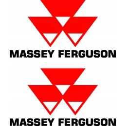 Stickers massey ferguson sticker 2 pieces 45 cm