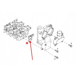 F934201610140 thermostat housing gasket