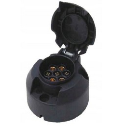 7-pin plastic 12v socket