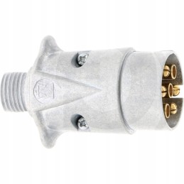 7-pin aluminum 12v plug