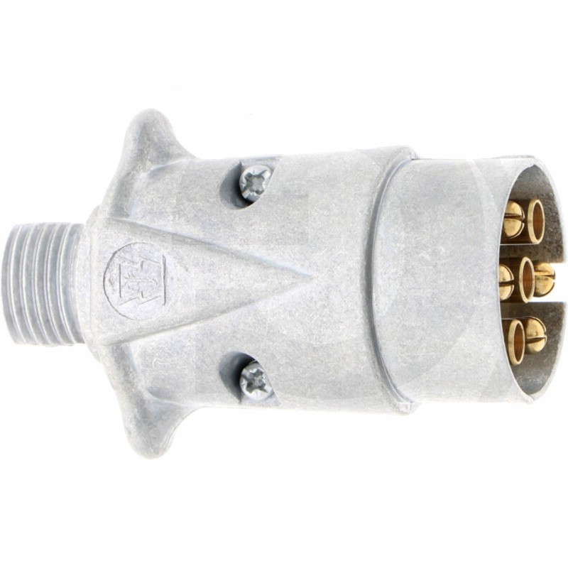 7-pin aluminum 12v plug