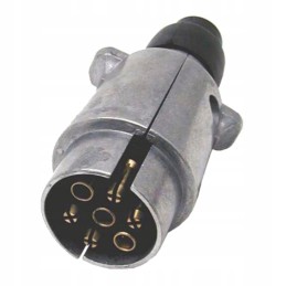 7-pin aluminum 12v plug