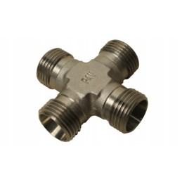 Hydraulic connector m18x1 5 12l for lines