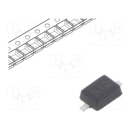 20 pcs x DIODES INCORPORATED - D3Z2V7BF-7 - Diode: Zener, 0.4W, 2.7V, SMD, , SOD323F, single diode