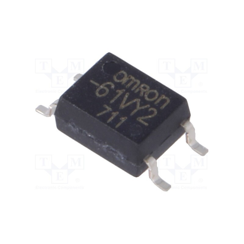 1 pcs x OMRON OCB - G3VM-61VY2 - Relay: solid state, SPST-NO, Icntrl: 7.5mA, 500mA, max.60VAC, SMT