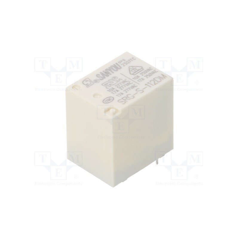 1 pcs x SANYOU - SRG-S-112DM - Relay: electromagnetic, SPST-NO, Ucoil: 12VDC, Icontacts max: 20A