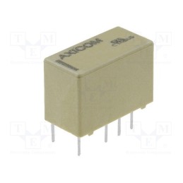 1 pcs x TE Connectivity - 1-1393788-6 - Relay: electromagnetic, DPDT, Ucoil: 24VDC, 2A, 0.5A/125VAC, THT