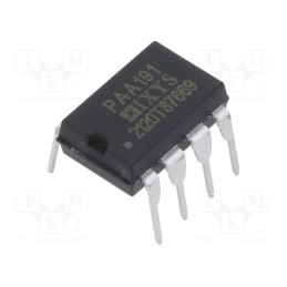 1 pcs x IXYS - PAA191 - Relay: solid state, SPST-NO x2, Icntrl max: 50mA, 250mA, 8Ω, THT