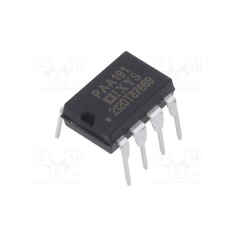 1 pcs x IXYS - PAA191 - Relay: solid state, SPST-NO x2, Icntrl max: 50mA, 250mA, 8Ω, THT