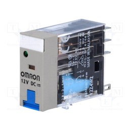 1 pcs x OMRON - G2R-2-SNI 12VDC (S) - Relay: electromagnetic, DPDT, Ucoil: 12VDC, Icontacts max: 5A