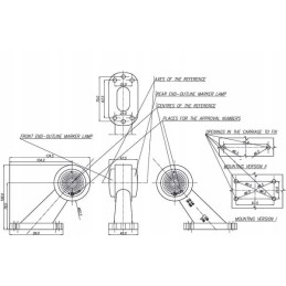Side marker light l white red on you 299bcl