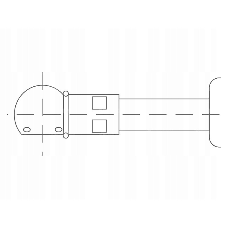 Gas shock absorber actuator case 3125425r1 150n