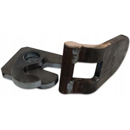 Solid bottom hinge, lower side opening, diameter 22