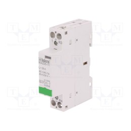 1 pcs x ISKRA - 30.046.715 - Contactor: 2-pole installation, 25A, 230VAC, NC + NO