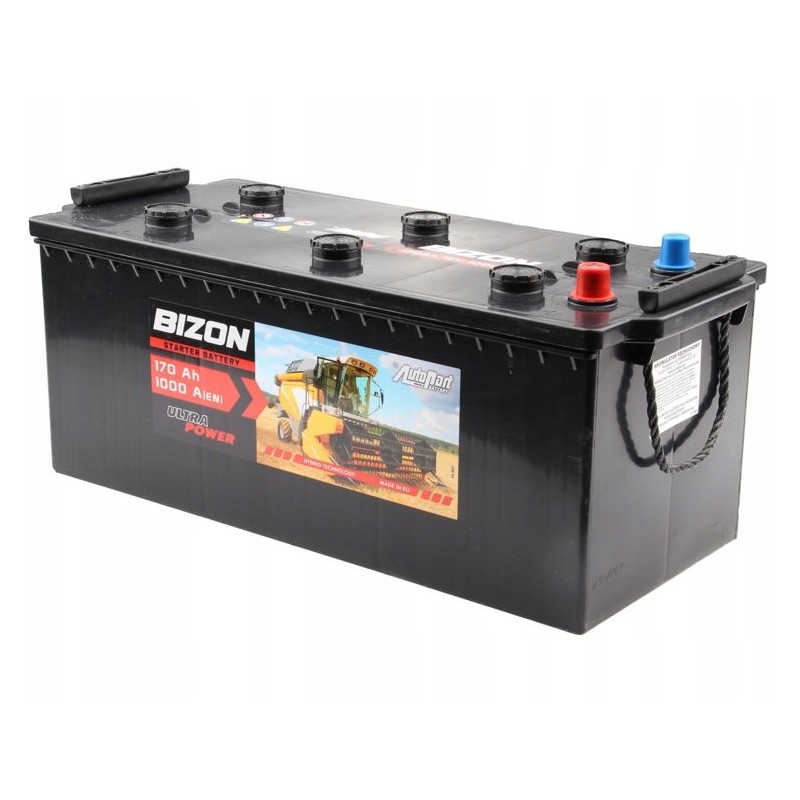Battery 12v 170ah 1000a bizon autopart