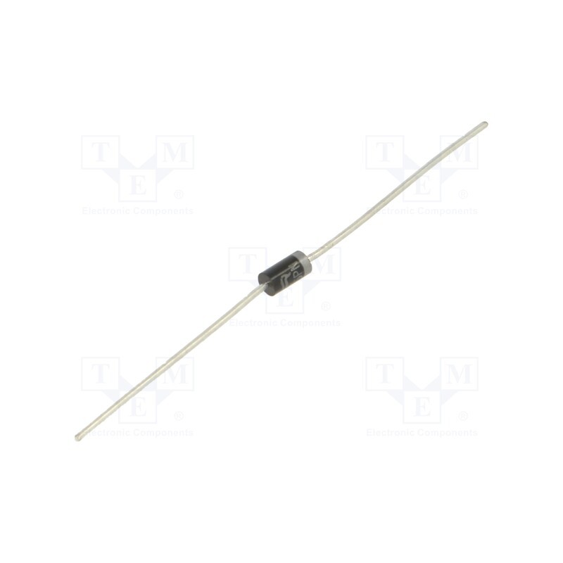 25 pcs x DIOTEC SEMICONDUCTOR - 1N4004GP-AQ - Diode: rectifying, THT, 400V, 1A, , Ifsm: 30A, DO41, Ir: 50uA