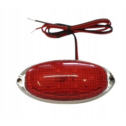 Red LED lamp 12v 24v outline marker colors