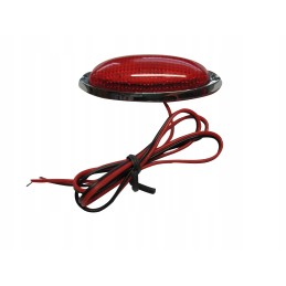 Red LED lamp 12v 24v outline marker colors