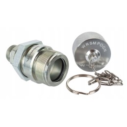 Valve seat m22x1 5 with aluminum Warynski cover