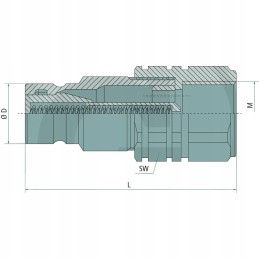 Hydraulic dry cut plug for 3 8 inch glass