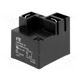 1 pcs x TE Connectivity - 2-1419104-1 - Relay: electromagnetic, SPST-NO, Ucoil: 24VDC, 30A, Series: T9A, PCB
