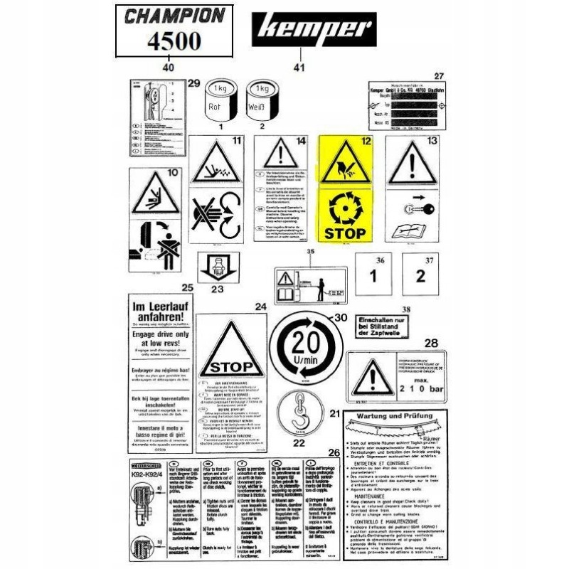 Camper 4500 66505 lca66505 sticker