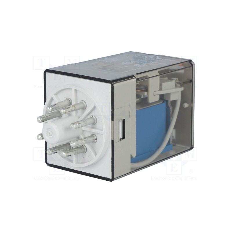 1 pcs x FINDER - 60.12.9.012.0040 - Relay: electromagnetic, DPDT, Ucoil: 12VDC, Icontacts max: 10A