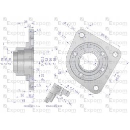 Starter head case magneton type 9142748 bl