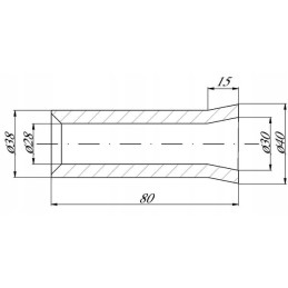 Loader tine mounting sleeve