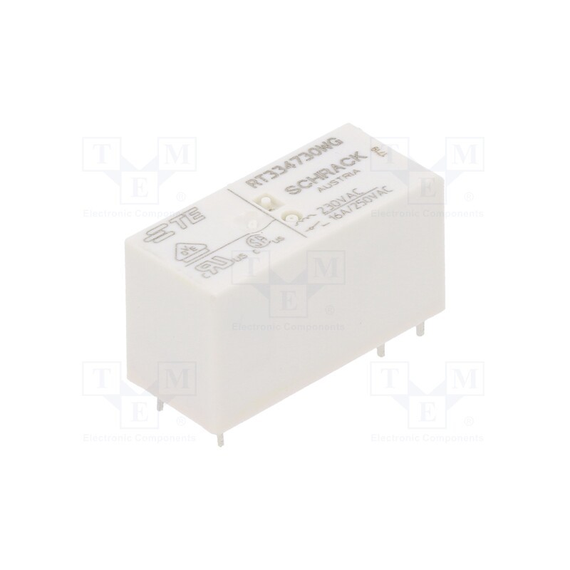 1 pcs x TE Connectivity - 4-1415538-1 - Relay: electromagnetic, SPST-NO, Ucoil: 230VAC, Icontacts max: 16A