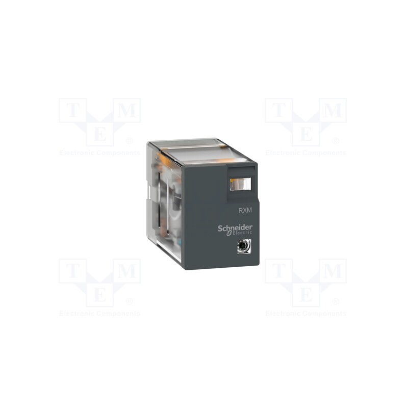 1 pcs x SCHNEIDER ELECTRIC - RXM2LB2BD - Relay: electromagnetic, DPDT, Ucoil: 24VDC, Icontacts max: 12A