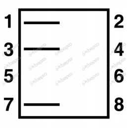Switch switch 42x22mm, 3 positions, 3 pin