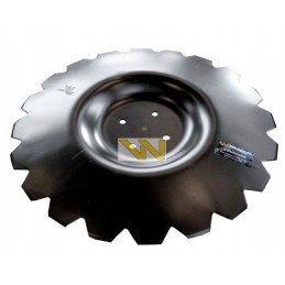 Toothed plate made of 20 fi 510 Warynski boron steel