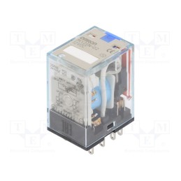 1 pcs x OMRON - MY2IN-D2 12VDC (S) - Relay: electromagnetic, DPDT, 12VDC, Icontacts max: 10A