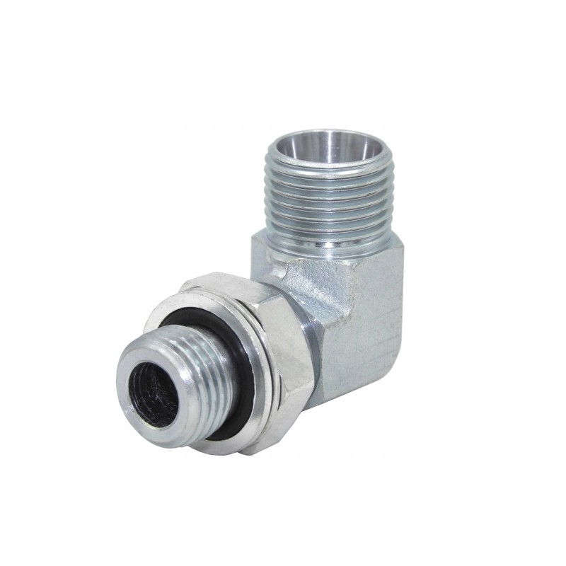 Elbow with locknut m18x1 5 m18x1 5 12l