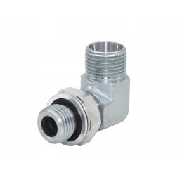 Elbow with locknut m16x1 5 m18x1 5 12l