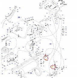 Tee connector valtra m16 m16 v32930510 tee