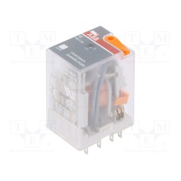 1 pcs x ABB - 1SVR405612R2000 - Relay: electromagnetic, 3PDT, Ucoil: 120VAC, Icontacts max: 10A