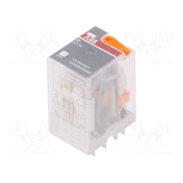 1 pcs x ABB - 1SVR405613R0000 - Relay: electromagnetic, 4PDT, Ucoil: 24VAC, Icontacts max: 6A
